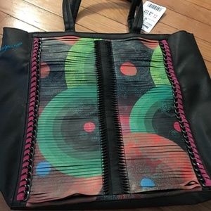 Desigual Designer Shopping Bag with Chain